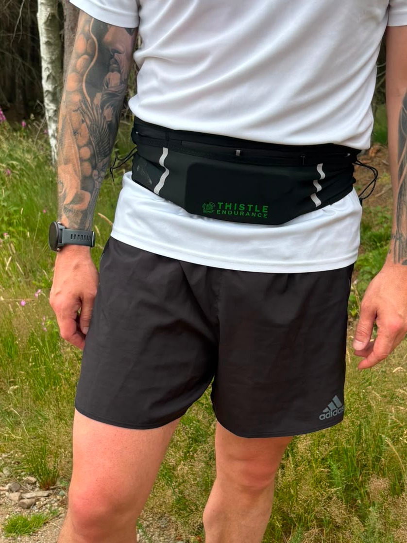 Bounce Free Running Belt for Phone, Keys & Gels | Thistle Endurance